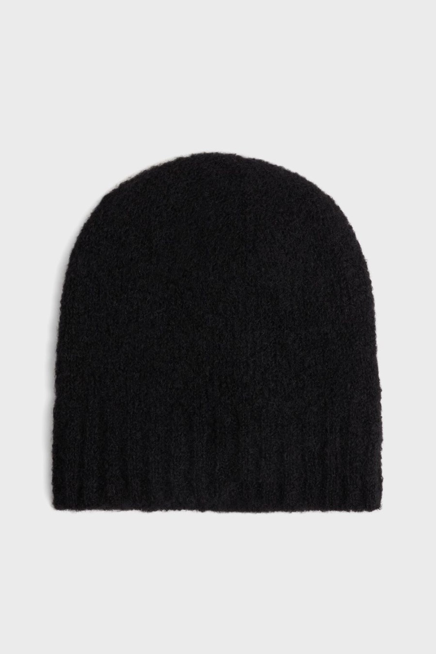 Pablo Gorro Mohair Melange - Olympe Negro Accesorios