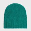 Pablo Gorro Mohair Melange - Olympe Verde Accesorios